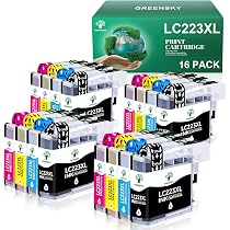 10 Kompatible Druckerpatronen Für Brother LC-223 – Set Für MFC J4420DW, J4620DW Uvm. – Schwarz, Cyan, Magenta, Gelb