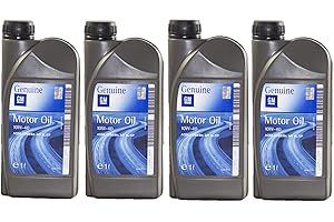 General Motor Oil 10w40 Olio Motore Semisintetico per Opel 4 barattoli da 1 litro = 4 Litri