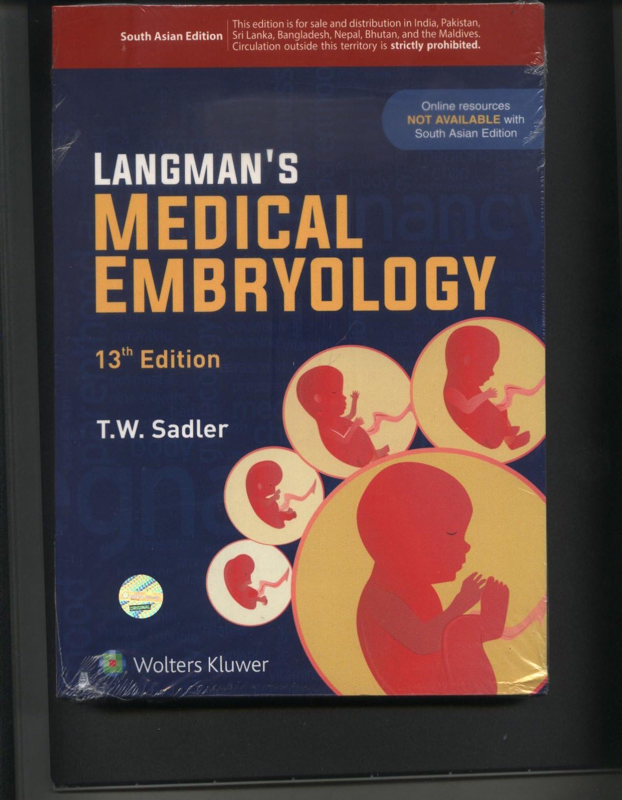 Langman's Medical Embryology, 13th ed.