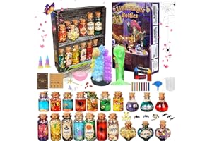 SURFOU Regalo creativo per bambini, 21 + set di pozioni magiche per bambini, set fai da te, giocattolo creativo, regalo di Natale, compleanno, giocattolo per ragazzi e ragazze, età 6, 7, 8, 9, 10+