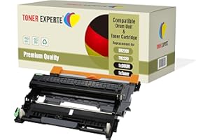Toner EXPERTE® compatibile con unità tamburo DR2200 TN2220 e cartuccia toner per Brother DCP-7055 DCP-7060D DCP-7065DN HL-2130 HL-2132 HL-2240 HL-2240D HL-2250DN HL-2270DW MFC-7360N FAX-280D. 40