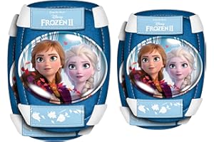 Stamp- Gomitiere e Ginocchiere La Regina delle Nevi II Anna, Elsa, RN244094, Blu