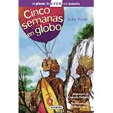 Cinco semanas en globo (El placer de LEER con Susaeta - nivel 4)