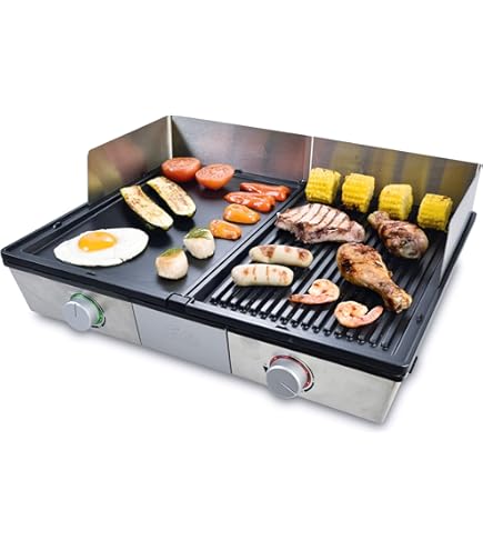 VEVOR Plancha Électrique 4400 W, Plaque à Snacker Commerciale, Plaque de Cuisson de Table, Surface Antiadhésive Plate et Rainurée, Température Réglable 50-300 °C, pour Barbecue Restaurant Snack-Bar VEVOR Plancha Électrique 4400 W, Plaque à Snacker Commerciale, Plaque de Cuisson de Table, Surface Antiadhésive Plate et Rainurée, Température Réglable 50-300 °C, pour Barbecue Restaurant Snack-Bar