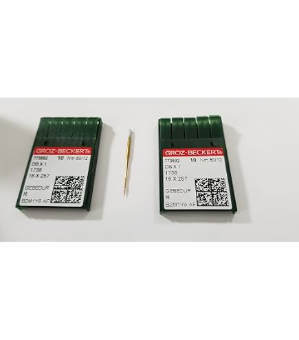 100 Groz Beckert DBXK5 Industrial Embroidery Needles - Made In Germany