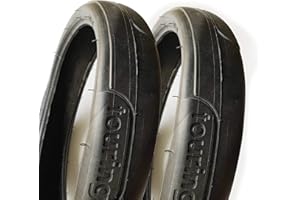 TOURING (ASC) 2X Pram Tyres 60 x 230 - Touring Easy Rolling Smooth Flat Tread (60x230)