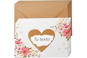 Cheerset Rascas personalizables para escribir su mensaje sorpresa⎪ quieres ser mi padrino (madrina), vais a ser abuelos, vas a ser papa EN BLANCO. 12 Un.