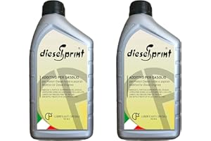 DieselSprint Additivo Multifunzione per Motori Diesel 2 Litri (2 flaconi da 1000 ml)