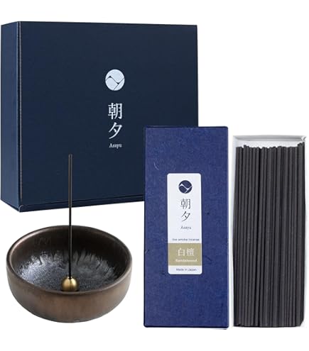 Asayu Japan Wierook Giftset – (ca. 80 stuks, 40g) – Mini Zen
