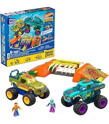Blocos de Montar - Mega Construx Hot Wheels - Bone Shaker - GVM28 MATTEL - Brinquedos de Montar