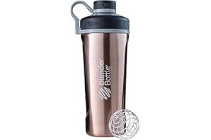 Blender Bottle Radian Shaker | Bouteille isotherme | acier inoxydable, Mixte Adulte, Marron (Cuivre), 770ml