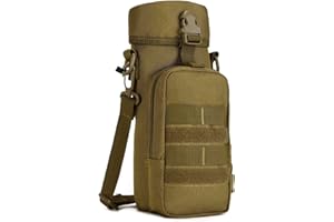 Huntvp Molle Torba na butelkę wody, taktyczna, wojskowa, na kostkę, torba crossbody, 800/1000 ml