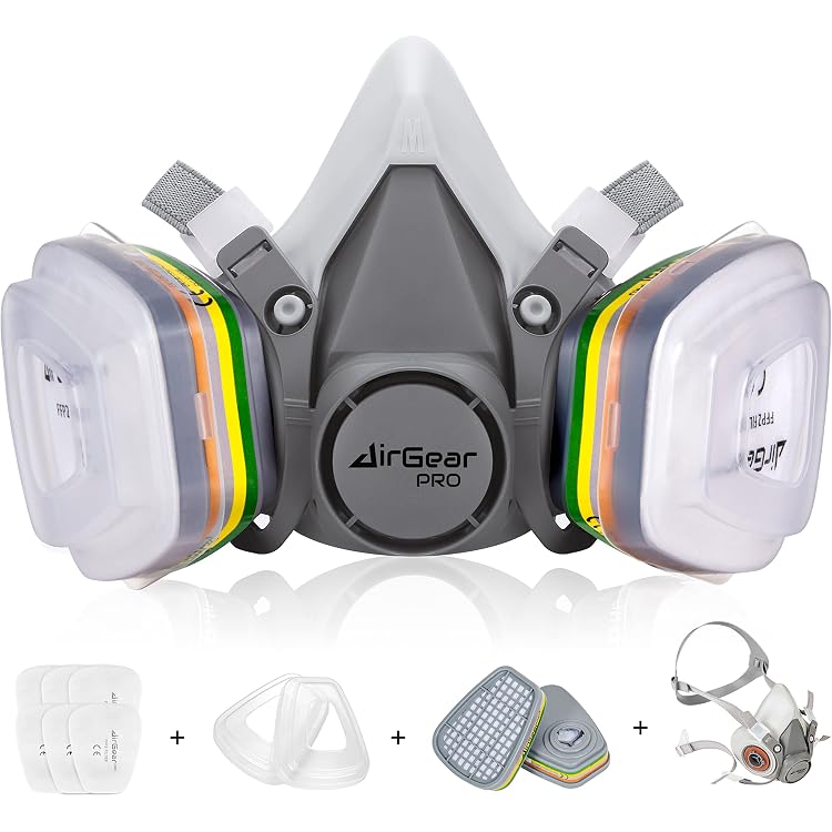 Occhiali Cantieri AirGearPro Vision-1000 Occhiali Protettivi - Anti- Appannamento, Anti-Graffio, Per Lavoro E Fai-Da-Te Occhiali Antinfortunistici Da Lavoro - 9