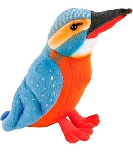 Cornelissen Plüschtier Eisvogel – Kuschelweiches Stofftier, 11 Cm, Perfekt Für Kinder & Dekoration
