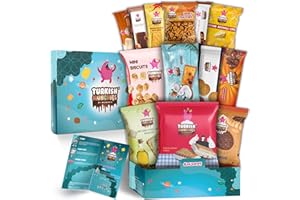 TURKISH MUNCHIES BY MUEKZOIN International Food Hamper | Premium Exotic Foreign Foods | Unique Hampers & Gourmet Gift for Men and Women | American Alike Retro Turkish Foods | Full-Size + Bonus Snacks (Midi Turquoise)