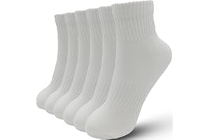 FR FABRIZA COMFORT LEGACY Fabriza Sports Socks for Men & Women, Performance Short Crew Socks for Walking Hiking Trainer Socks (6 Pack)