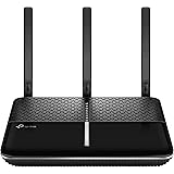 TP-LINK AC1600 Wireless Dual Band Gigabit VDSL/ADSL Modem Router for Phone Line Connections (BT Infinity, TalkTalk, EE and Plusnet Fibre), 1 USB 2.0 Port, UK Plug (Archer VR600 V2)