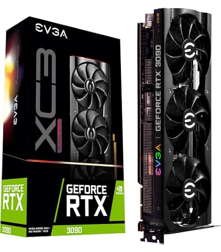Evga Geforce Rtx 3090 Ftw3 Ultra Gaming, 24G-P5-3987-Kr, 24Gb