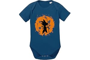 Tee Kiki Son Bruch Dragon Body Baby Ball bébé Coton Bio Proverbes Barboteuses Garçons et Filles 0-12