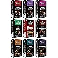 Colombian Brew Assorted, High Caffeine Espresso, Vanilla, Hazelnut, Caramel, Cinnamon, Double Chocolate, Blueberry, Mint Chocolate Mocha, Mint Instant Coffee Powder, 50g Each