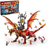 LEGO NINJAGO Hareket Kaynak Ejderhası 71822 &ndash; 12 Yaş ve &Uuml;zeri İ&ccedil;in 6 Minifig&uuml;r İ&ccedil;eren Yaratıcı Oyuncak Yapım Seti (1716 Par&ccedil;a