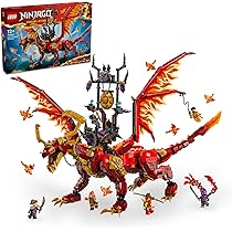LEGO NINJAGO Hareket Kaynak Ejderhası 71822 – 12 Yaş ve Üzeri İçin