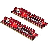 G.Skill - F3-12800CL10D-16GBXL - 16 GB RipjawsX - Mémoire RAM (Kit 2 x 8 Go, DDR3-1600 MHz, PC3 12800, CL 10), Rouge