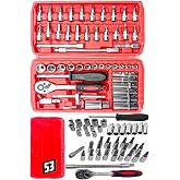 Germany Cr-v Max 1/4 Ratchet 53 Piece Lokma Key Kit Bits End Set Full Set