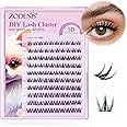 Lashes Cluster - DIY Lash Extension Kit Individual Lashes Cat Fox Dog Eye Lashes Natural Look Cluster Lashes C Curl Wispy False Eyelashes Lashes (Dog Series 100PCS 10-13mm Mix)