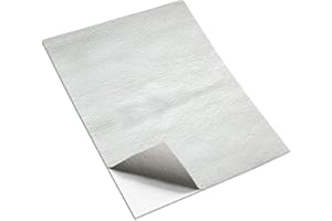 COKACA Ultradicke Alufolie Extra Stark,Isolierfolie Heizung besteht aus einem Stoff mit Hohem Silikatgehalt,Hitzeschutzmatte Selbstklebend geeignet für Selbstklebende Wärmedämmfolie