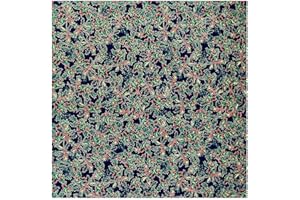 OCEANIA LEGENDS Holly Leaves on Black Bandana