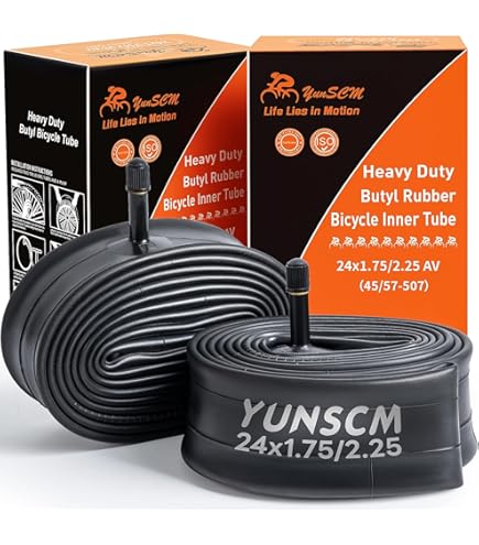 2 Chambres à Air 20 x 2.50/3.00 (64/75-406) 32mm Schrader Valve