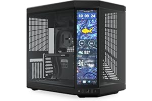 HYTE Y70 touch infinite Midi Tower Nero (HYTE Y70 TOUCH INFINITE CASE PITCH BLACK)