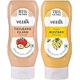 Veeba Thousand Island Dressing, 300g and Veeba Honey Mustard Dressing, 300g