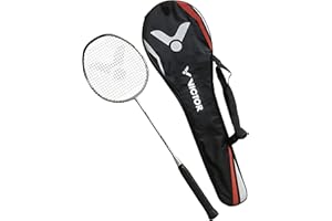 ‎VICTOR VICTOR Badmintonschläger Ti 8 Power Deluxe 100% Carbon (Engineered in Germany)