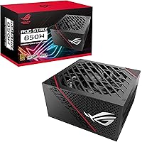 ASUS ROG-STRIX-850G - Fuente de alimentación 850W Gold (disipadores ROG, Axial-Tech, Doble rodamientos de Bolas, tecnología 0