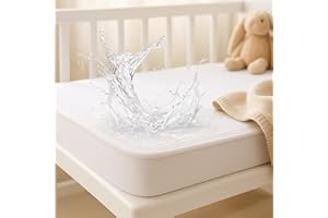 Dudu N Girlie Matratzenschoner, Frottee, 100% wasserdicht, 60 x 120 cm