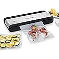 FoodSaver VS0150 Sealer PowerVac Compact Vacuum Sealing Machine, Vertical Storage, Black