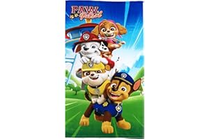 ‎THEONOI Theonoi Kinder - Handtuch Saunatuch Strandtuch Duschtuch Badetuch - 70 x 140 cm -Geschenk Jungen Mikrofaser (Paw)