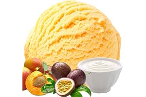 Saveur de fruit de la passion au yogourt et aux pêches 1 Kg Poudre de gélatine Gino Gelati en poudre pour votre sorbetière