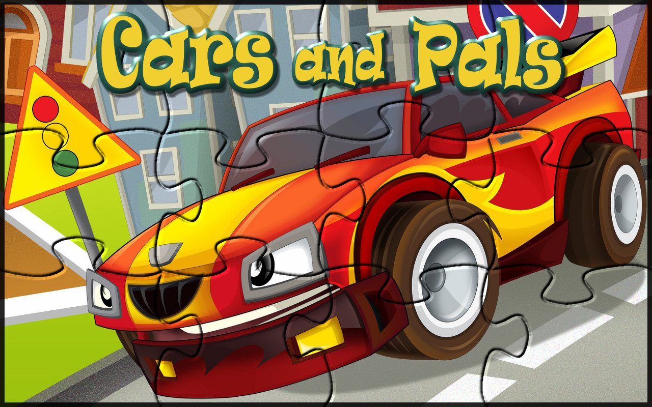 Cars and Pals Free Car Truck and Train Jigsaw Puzzle Games for Kids