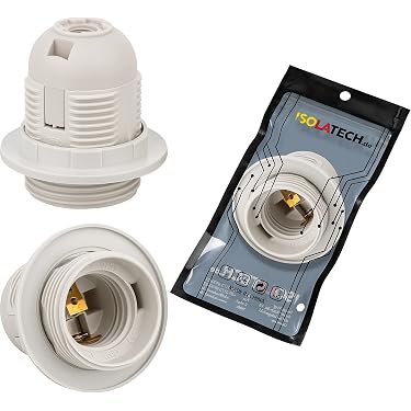 Portalampada Ceramico Per Attacco GU10 – Con Cavo Da 20 Cm, Resistente Fino A 300W