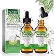 Rosemary Oil for Hair Growth, Rosemary Essential Oil for Hair Growth & Skin Care, Improve Hair Loss and Nourishes Scalp for Men and Women, Hair Growth Oil Promotes Eyebrow and Eyelash Growth, 2 Pack