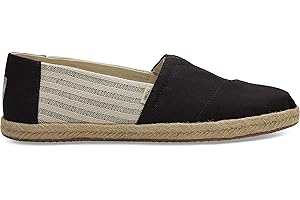 TOMS Herren Men Alpargata Black Espadrilles