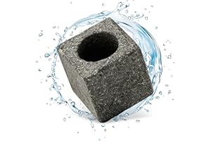 LoWell® Pierres de diffusion pour sauna - Accessoire pour séance sauna exceptionnelle - Diffusion idéale des cristaux de menthol - Pierre à vapeur pour huile essentielle - Chambre unique