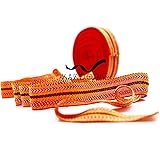 Kardoune Authentique d'Algérie (4M) + Fiche tutoriel: Ne s’effiloche pas top qualité ruban traditionnel pour lisser les cheve