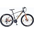 Montra Bikes Madrock Mountain Bicycle | MTB Cycle for Adults with Disk Brake | 21 Speed Shimano Gears | Suspension Fork