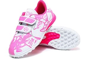 Misswell Boys Football Boots Kids Astro Turf Trainers Junior Girls Soccer Athletics Training Shoes Profession Competition Teenager Indoor Outdoor Sneakers Sports Shoes Unisex