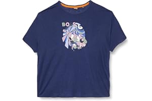 BOSS T-shirt Kobiety C_eshoulder_print