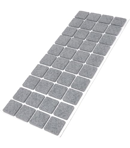 Metafranc Self-Adhesive Felt Gliders - 16 Pack, 22mm Square, Protects Floors From Scratches - View #10